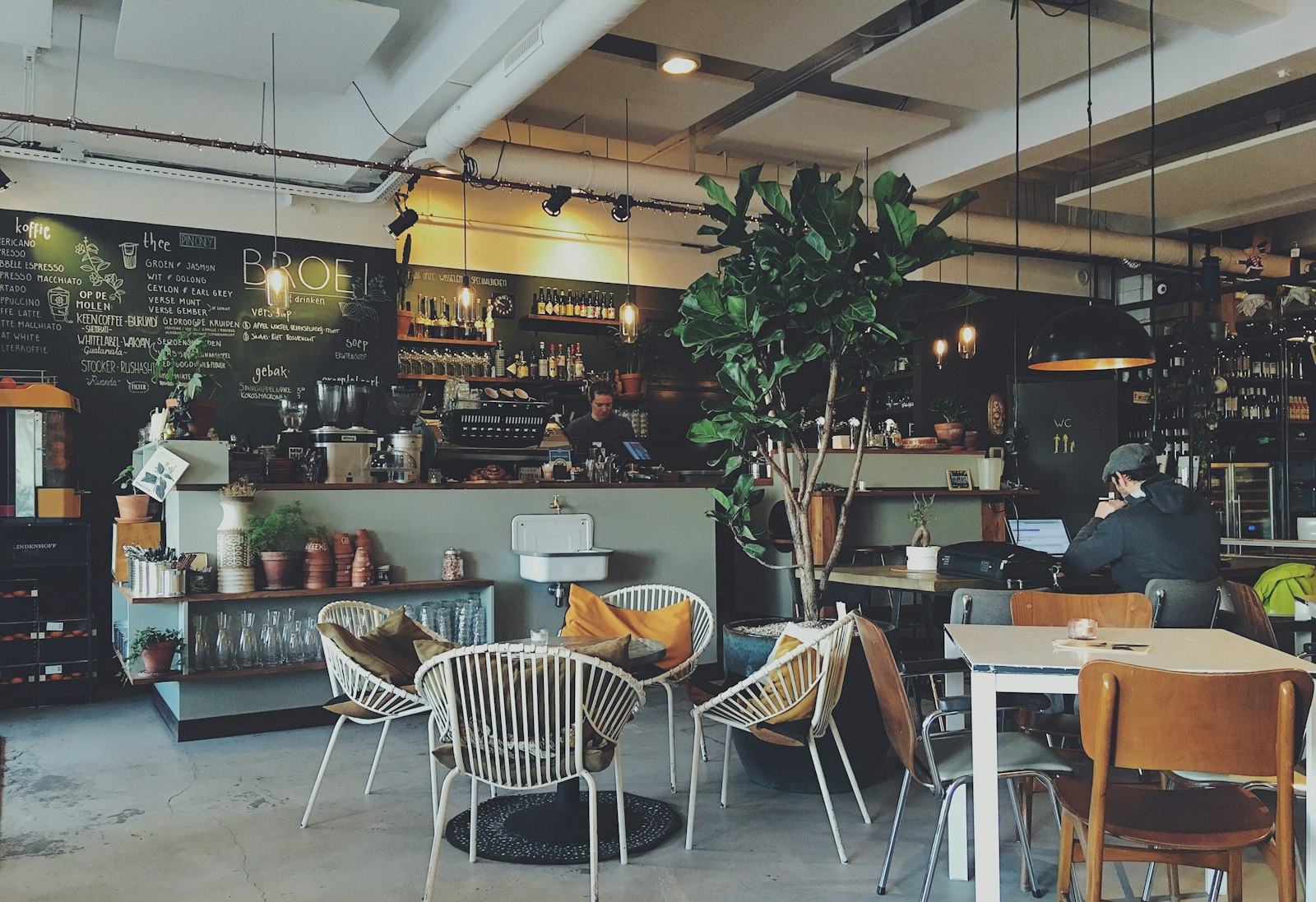 Sell hours, services, and a call button first Neighborhood café — food and service businesses often buy clarity, not complexity